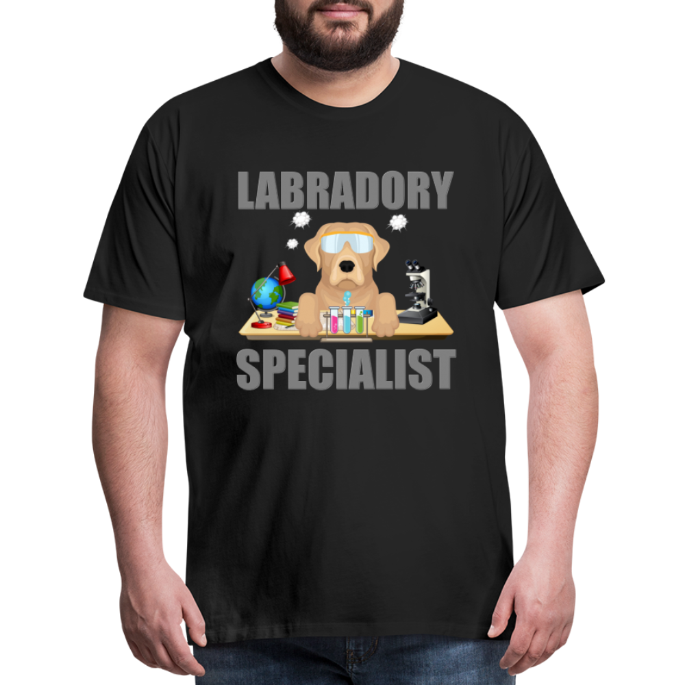 Labrador Specialist Shirt, Lab Shirt, Labradory Shirt, Funny Shirt, Funny Lab Shirt, Science Lab Shirt, Science Laboratory, Dog Lover Shirt, Dog Shirt, Great Gift Idea - black