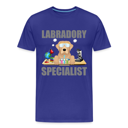 Labrador Specialist Shirt, Lab Shirt, Labradory Shirt, Funny Shirt, Funny Lab Shirt, Science Lab Shirt, Science Laboratory, Dog Lover Shirt, Dog Shirt, Great Gift Idea - royal blue