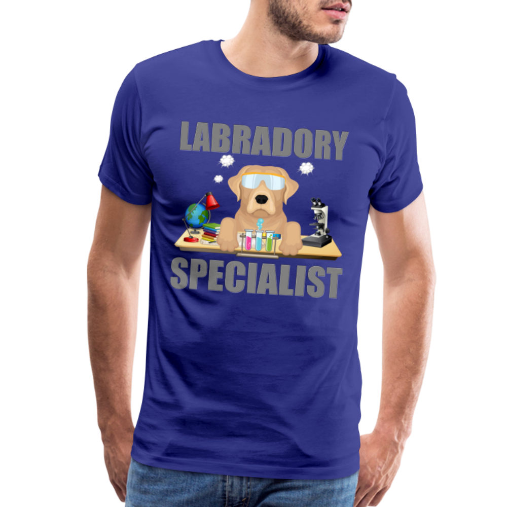 Labrador Specialist Shirt, Lab Shirt, Labradory Shirt, Funny Shirt, Funny Lab Shirt, Science Lab Shirt, Science Laboratory, Dog Lover Shirt, Dog Shirt, Great Gift Idea - royal blue