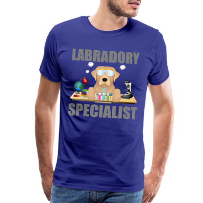 Labrador Specialist Shirt, Lab Shirt, Labradory Shirt, Funny Shirt, Funny Lab Shirt, Science Lab Shirt, Science Laboratory, Dog Lover Shirt, Dog Shirt, Great Gift Idea - royal blue