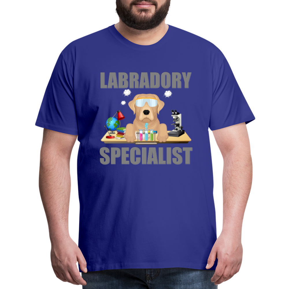 Labrador Specialist Shirt, Lab Shirt, Labradory Shirt, Funny Shirt, Funny Lab Shirt, Science Lab Shirt, Science Laboratory, Dog Lover Shirt, Dog Shirt, Great Gift Idea - royal blue