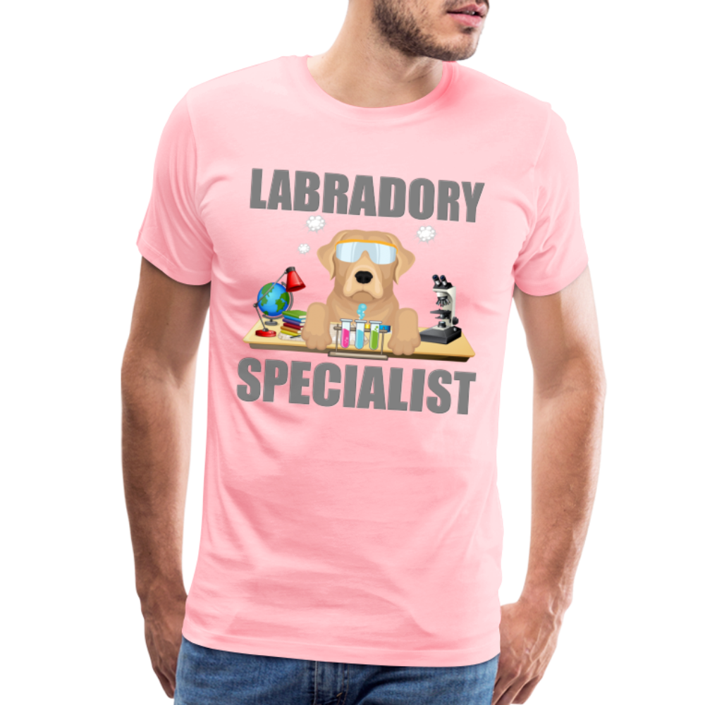 Labrador Specialist Shirt, Lab Shirt, Labradory Shirt, Funny Shirt, Funny Lab Shirt, Science Lab Shirt, Science Laboratory, Dog Lover Shirt, Dog Shirt, Great Gift Idea - pink