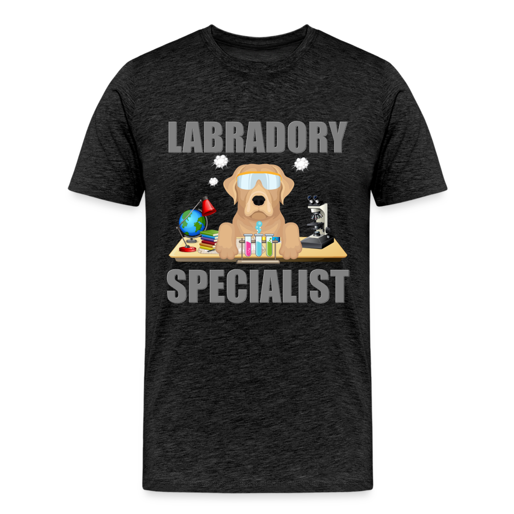 Labrador Specialist Shirt, Lab Shirt, Labradory Shirt, Funny Shirt, Funny Lab Shirt, Science Lab Shirt, Science Laboratory, Dog Lover Shirt, Dog Shirt, Great Gift Idea - charcoal grey