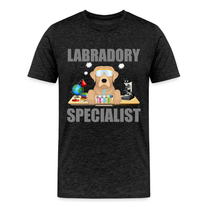 Labrador Specialist Shirt, Lab Shirt, Labradory Shirt, Funny Shirt, Funny Lab Shirt, Science Lab Shirt, Science Laboratory, Dog Lover Shirt, Dog Shirt, Great Gift Idea - charcoal grey