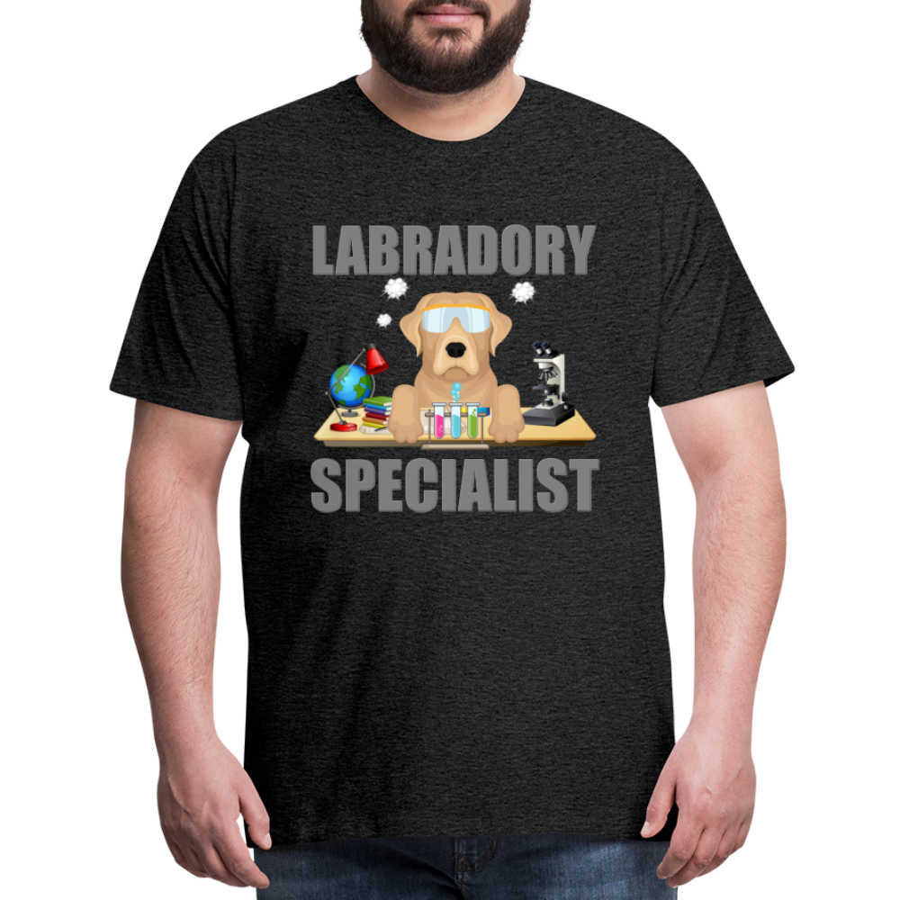 Labrador Specialist Shirt, Lab Shirt, Labradory Shirt, Funny Shirt, Funny Lab Shirt, Science Lab Shirt, Science Laboratory, Dog Lover Shirt, Dog Shirt, Great Gift Idea - charcoal grey