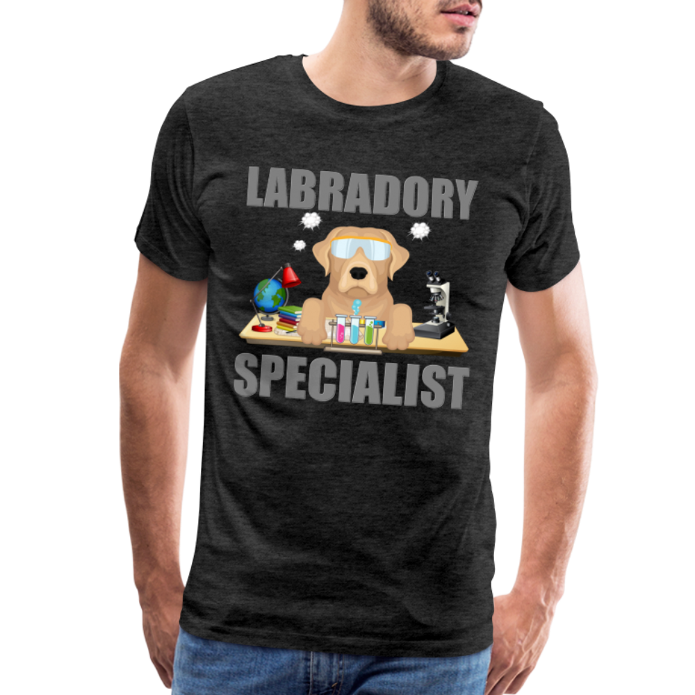 Labrador Specialist Shirt, Lab Shirt, Labradory Shirt, Funny Shirt, Funny Lab Shirt, Science Lab Shirt, Science Laboratory, Dog Lover Shirt, Dog Shirt, Great Gift Idea - charcoal grey