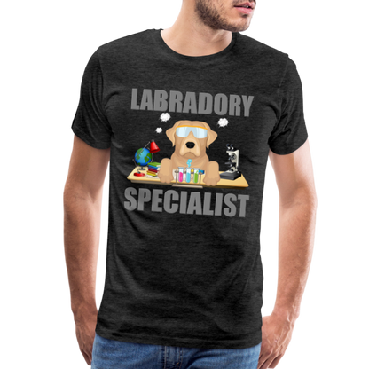 Labrador Specialist Shirt, Lab Shirt, Labradory Shirt, Funny Shirt, Funny Lab Shirt, Science Lab Shirt, Science Laboratory, Dog Lover Shirt, Dog Shirt, Great Gift Idea - charcoal grey