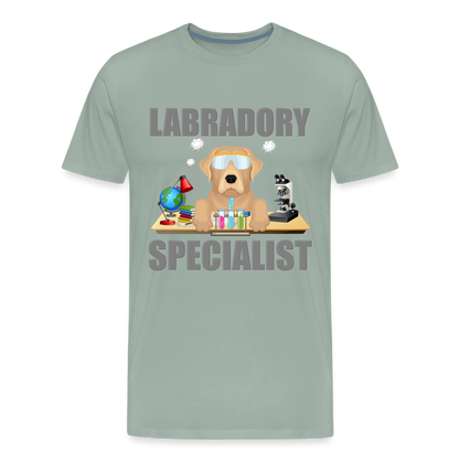 Labrador Specialist Shirt, Lab Shirt, Labradory Shirt, Funny Shirt, Funny Lab Shirt, Science Lab Shirt, Science Laboratory, Dog Lover Shirt, Dog Shirt, Great Gift Idea - steel green