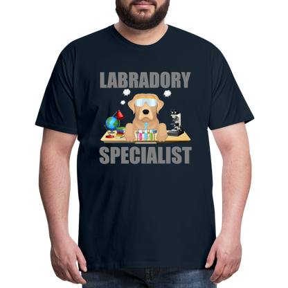 Labrador Specialist Shirt, Lab Shirt, Labradory Shirt, Funny Shirt, Funny Lab Shirt, Science Lab Shirt, Science Laboratory, Dog Lover Shirt, Dog Shirt, Great Gift Idea - deep navy