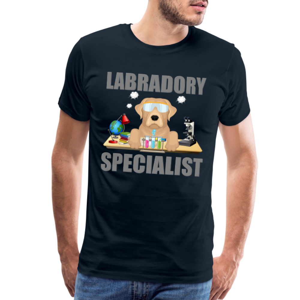 Labrador Specialist Shirt, Lab Shirt, Labradory Shirt, Funny Shirt, Funny Lab Shirt, Science Lab Shirt, Science Laboratory, Dog Lover Shirt, Dog Shirt, Great Gift Idea - deep navy