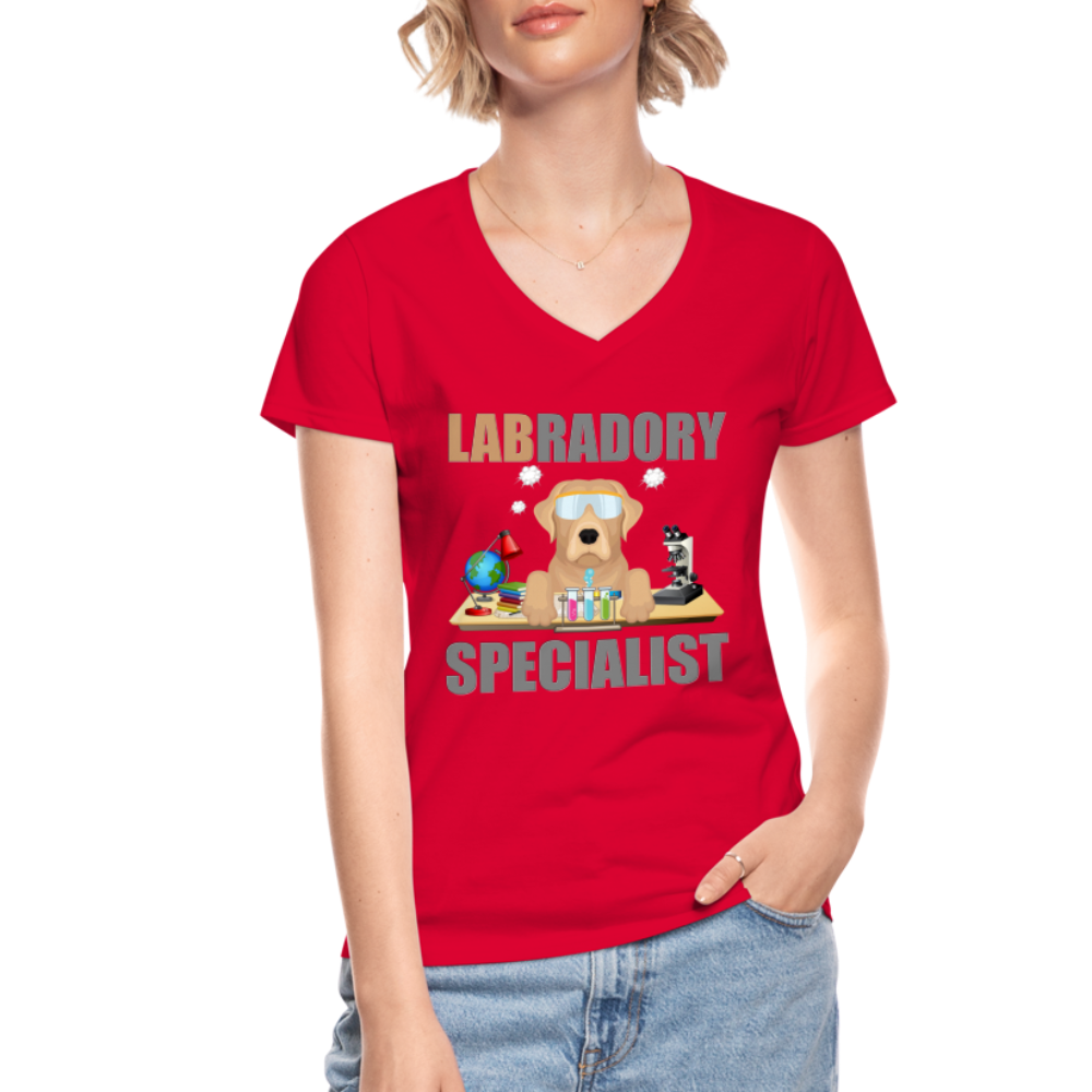Labrador Specialist Shirt, Lab Shirt, Labradory Shirt, Funny Shirt, Funny Lab Shirt, Science Lab Shirt, Science Laboratory, Dog Lover Shirt, - red