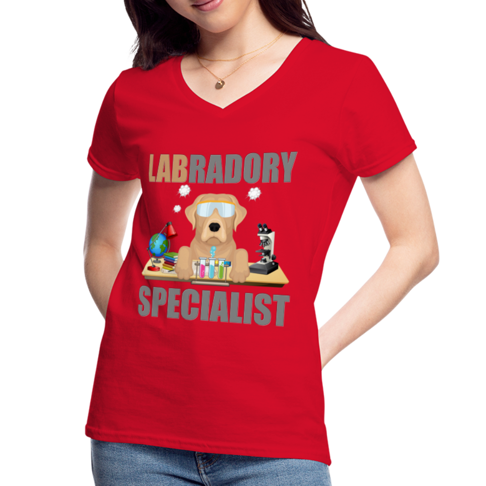 Labrador Specialist Shirt, Lab Shirt, Labradory Shirt, Funny Shirt, Funny Lab Shirt, Science Lab Shirt, Science Laboratory, Dog Lover Shirt, - red