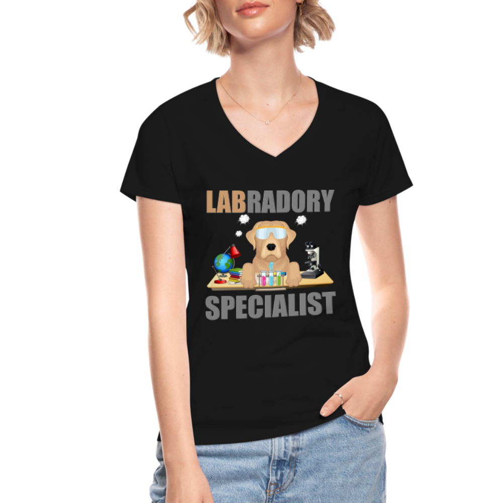 Labrador Specialist Shirt, Lab Shirt, Labradory Shirt, Funny Shirt, Funny Lab Shirt, Science Lab Shirt, Science Laboratory, Dog Lover Shirt, - black