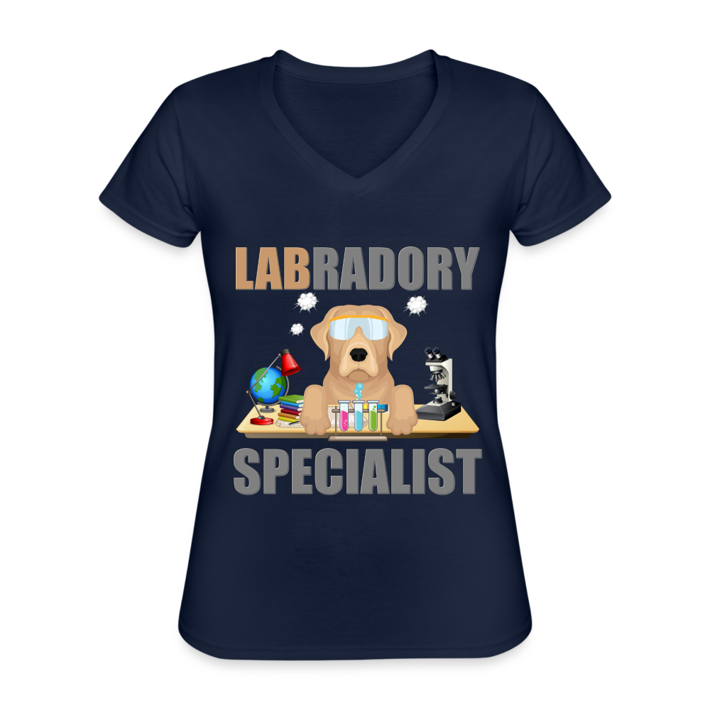Labrador Specialist Shirt, Lab Shirt, Labradory Shirt, Funny Shirt, Funny Lab Shirt, Science Lab Shirt, Science Laboratory, Dog Lover Shirt, - navy