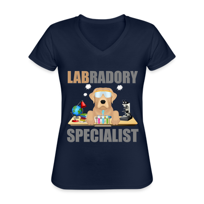 Labrador Specialist Shirt, Lab Shirt, Labradory Shirt, Funny Shirt, Funny Lab Shirt, Science Lab Shirt, Science Laboratory, Dog Lover Shirt, - navy