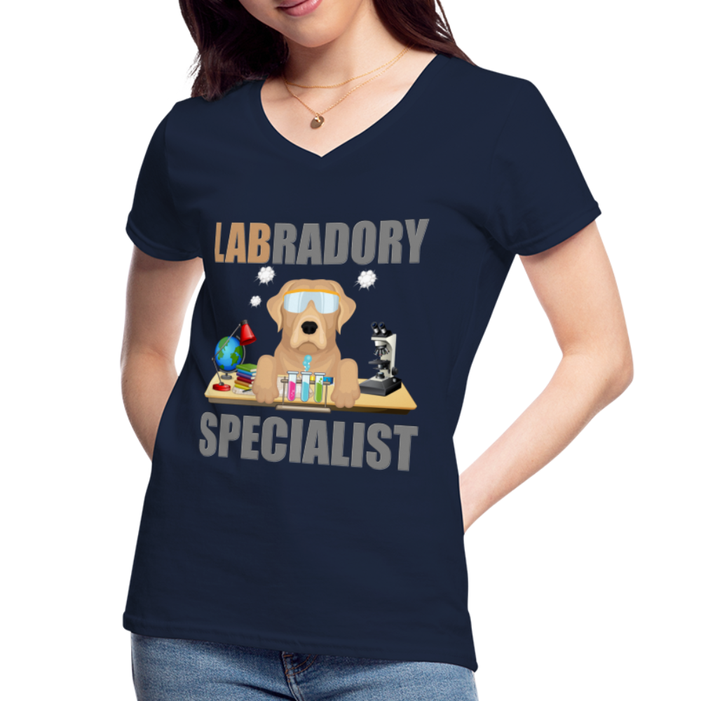 Labrador Specialist Shirt, Lab Shirt, Labradory Shirt, Funny Shirt, Funny Lab Shirt, Science Lab Shirt, Science Laboratory, Dog Lover Shirt, - navy