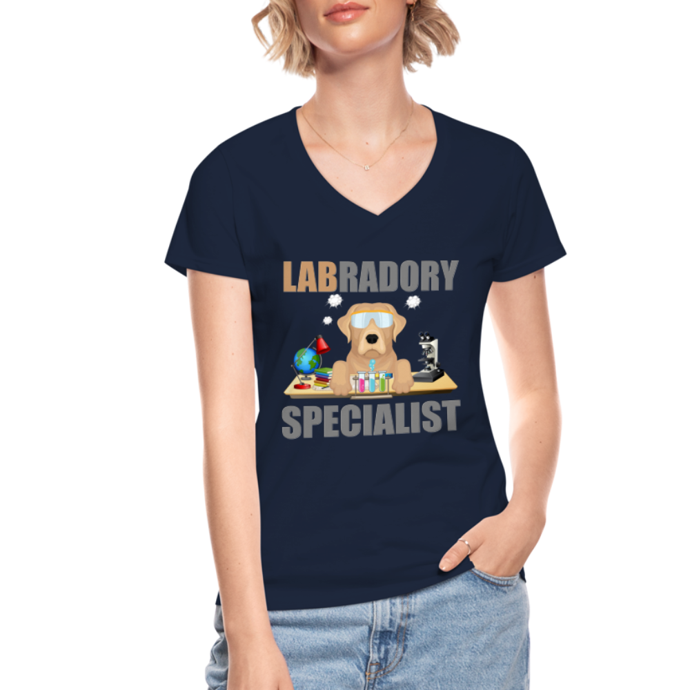 Labrador Specialist Shirt, Lab Shirt, Labradory Shirt, Funny Shirt, Funny Lab Shirt, Science Lab Shirt, Science Laboratory, Dog Lover Shirt, - navy
