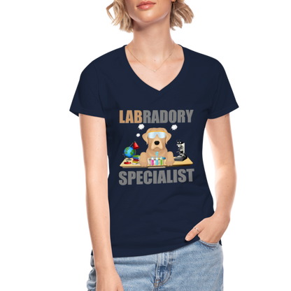 Labrador Specialist Shirt, Lab Shirt, Labradory Shirt, Funny Shirt, Funny Lab Shirt, Science Lab Shirt, Science Laboratory, Dog Lover Shirt, - navy