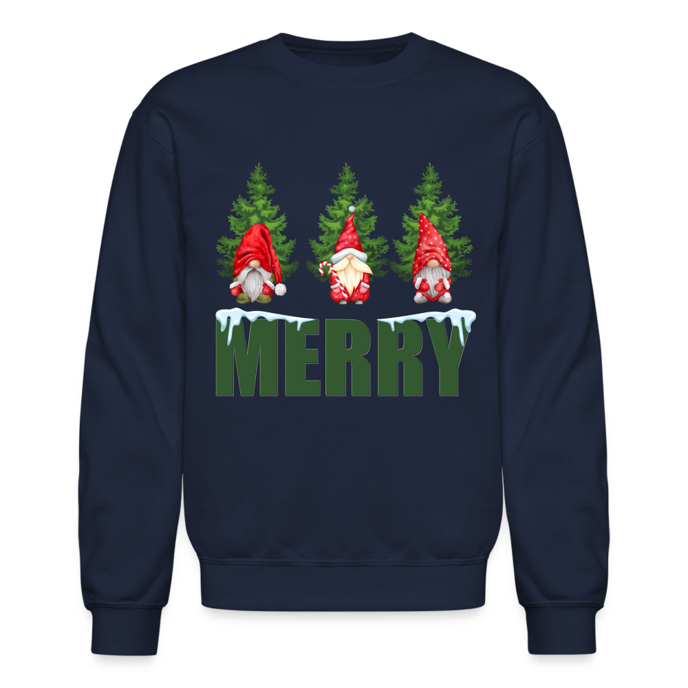 Gnomes Christmas, Gnomes Christmas Sweatshirt, Women Christmas Shirt, Women Christmas Sweatshirt, Christmas Sweatshirt, Christmas Pajamas - navy