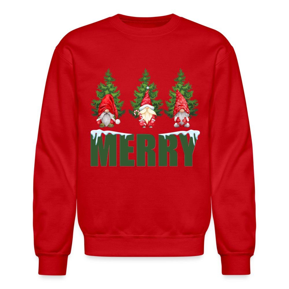 Gnomes Christmas, Gnomes Christmas Sweatshirt, Women Christmas Shirt, Women Christmas Sweatshirt, Christmas Sweatshirt, Christmas Pajamas - red