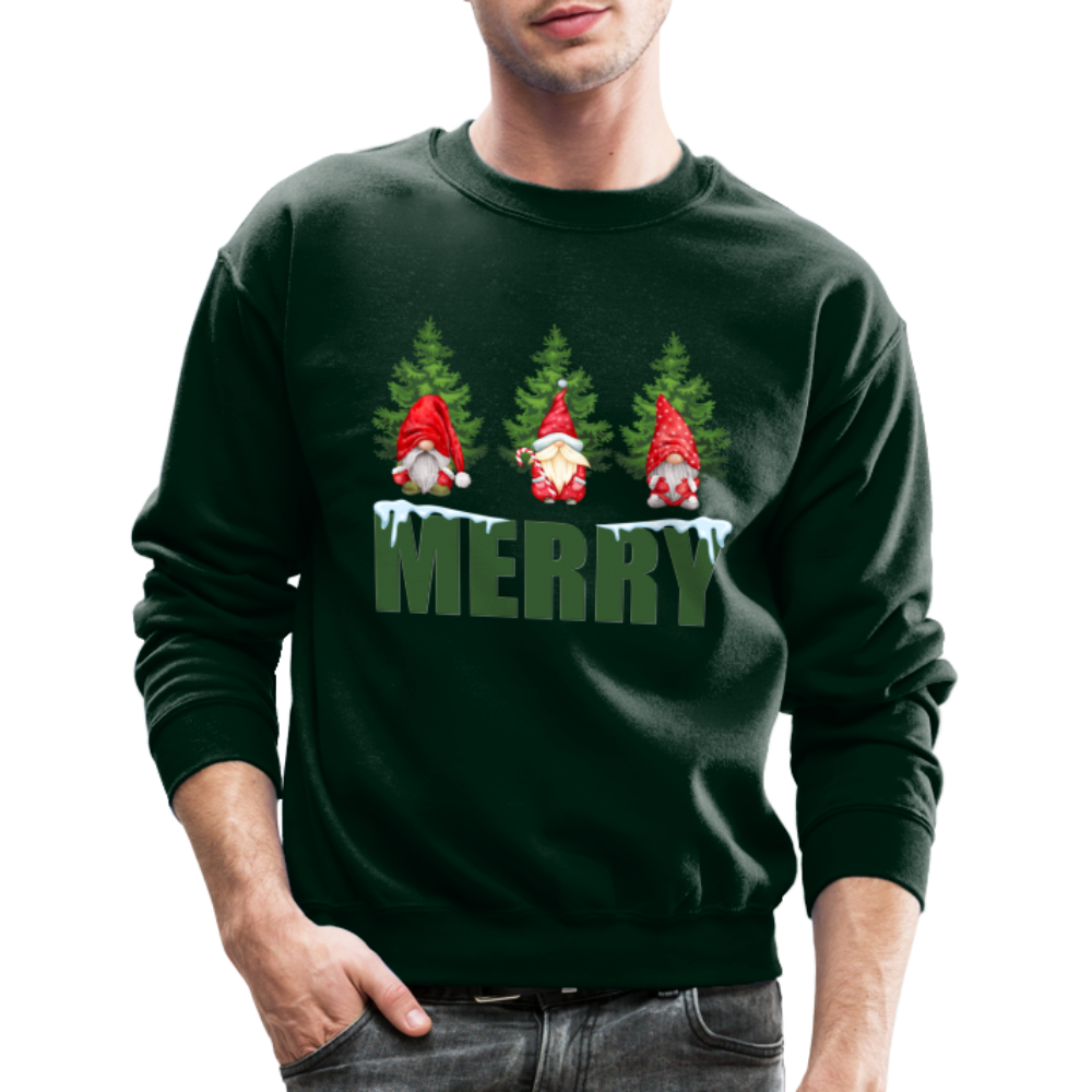 Gnomes Christmas, Gnomes Christmas Sweatshirt, Women Christmas Shirt, Women Christmas Sweatshirt, Christmas Sweatshirt, Christmas Pajamas - forest green