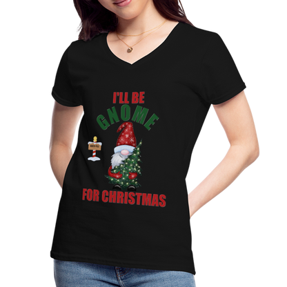 I'll Be Gnome For Christmas, Funny Christmas Gnome, Gnomes Christmas, Gnomes Christmas shirt, Women Christmas Shirt, Women Christmas shirt, Christmas Gift For Her, Christmas Pajamas - black