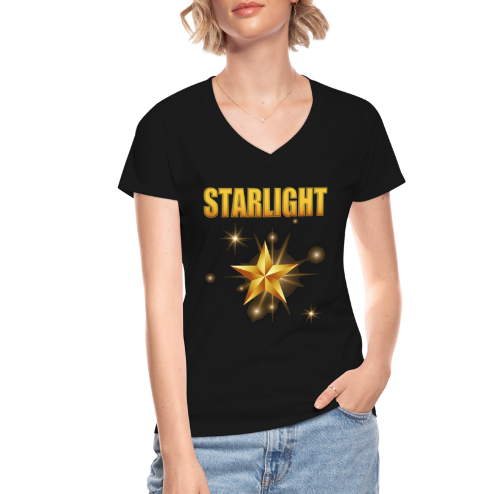Starlight, Vought, The Boys, Homelander, Industries, Home Lander, Billy Butcher, Seven Fathers Day Gift Idea Women's V-Neck T-Shirt - black