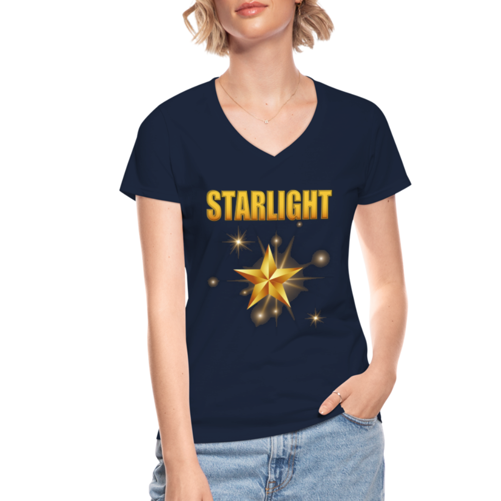 Starlight, Vought, The Boys, Homelander, Industries, Home Lander, Billy Butcher, Seven Fathers Day Gift Idea Women's V-Neck T-Shirt - navy