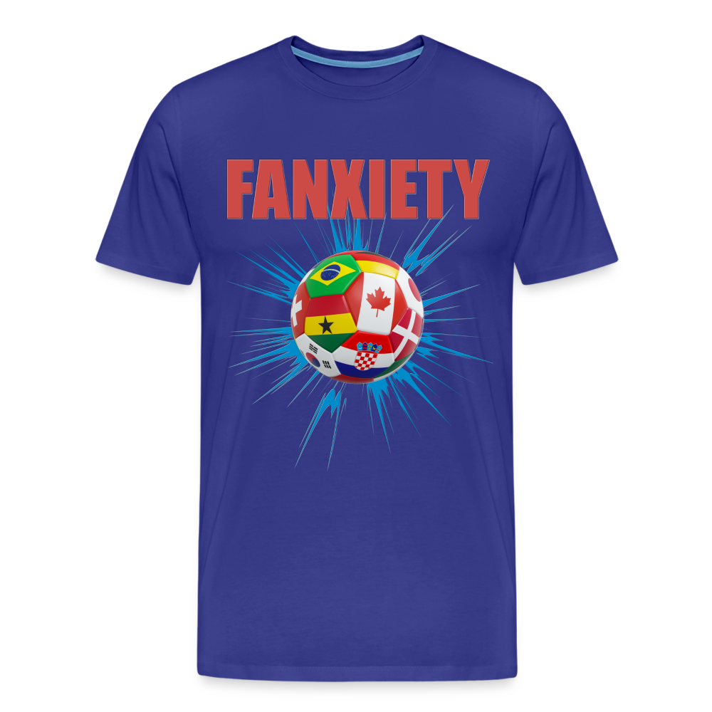 Fanxiety Shirt, World Cup 2022, Soccer Shirt, World Cup, Football Shirt, 2022 World Cup Shirt, Game Day Shirt, World Cup Trophy - royal blue