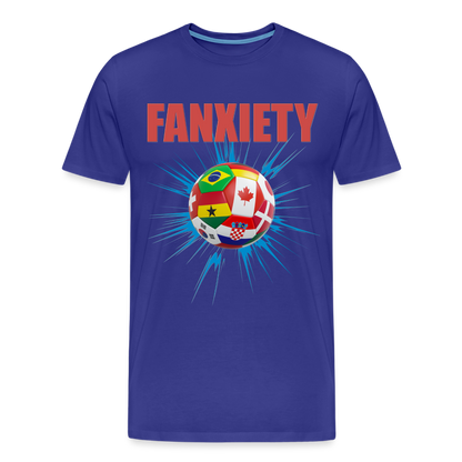 Fanxiety Shirt, World Cup 2022, Soccer Shirt, World Cup, Football Shirt, 2022 World Cup Shirt, Game Day Shirt, World Cup Trophy - royal blue