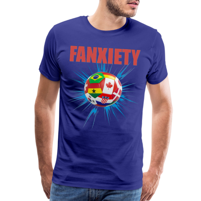 Fanxiety Shirt, World Cup 2022, Soccer Shirt, World Cup, Football Shirt, 2022 World Cup Shirt, Game Day Shirt, World Cup Trophy - royal blue