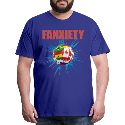 Fanxiety Shirt, World Cup 2022, Soccer Shirt, World Cup, Football Shirt, 2022 World Cup Shirt, Game Day Shirt, World Cup Trophy - royal blue