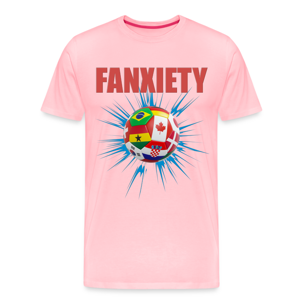 Fanxiety Shirt, World Cup 2022, Soccer Shirt, World Cup, Football Shirt, 2022 World Cup Shirt, Game Day Shirt, World Cup Trophy - pink