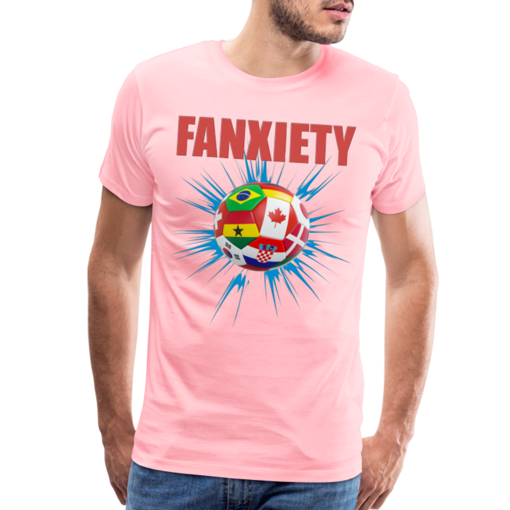 Fanxiety Shirt, World Cup 2022, Soccer Shirt, World Cup, Football Shirt, 2022 World Cup Shirt, Game Day Shirt, World Cup Trophy - pink