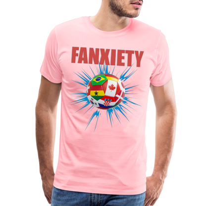 Fanxiety Shirt, World Cup 2022, Soccer Shirt, World Cup, Football Shirt, 2022 World Cup Shirt, Game Day Shirt, World Cup Trophy - pink