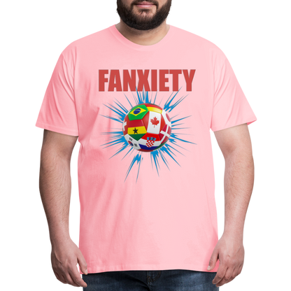 Fanxiety Shirt, World Cup 2022, Soccer Shirt, World Cup, Football Shirt, 2022 World Cup Shirt, Game Day Shirt, World Cup Trophy - pink