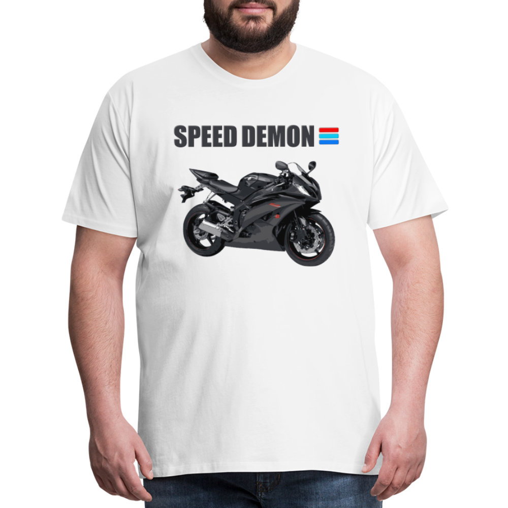 Motorcycle Shirt, Biker Shirt, Motorcycle Gift, Speed Demon Shirt, Motorcycle Tshirt, Motorcycle T Shirt, Racing Shirt, Sports Bike Shirt, - white