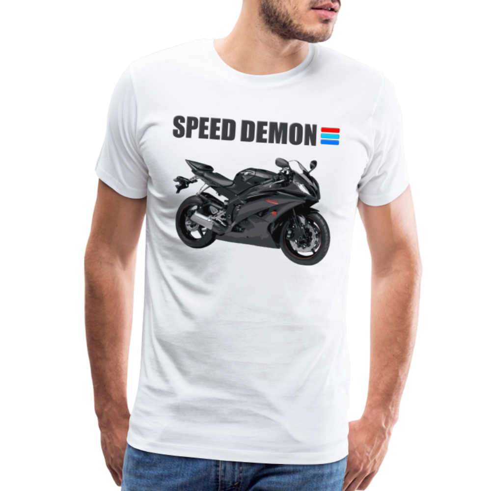 Motorcycle Shirt, Biker Shirt, Motorcycle Gift, Speed Demon Shirt, Motorcycle Tshirt, Motorcycle T Shirt, Racing Shirt, Sports Bike Shirt, - white