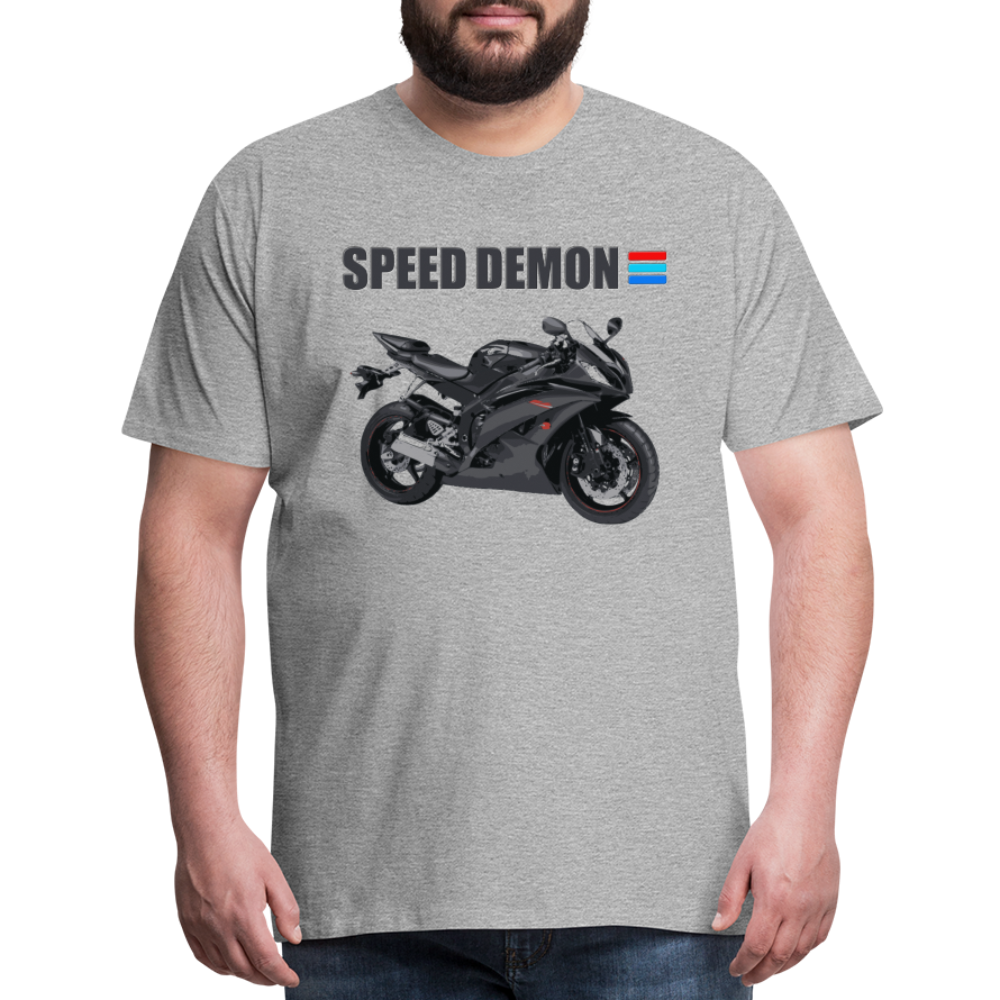 Motorcycle Shirt, Biker Shirt, Motorcycle Gift, Speed Demon Shirt, Motorcycle Tshirt, Motorcycle T Shirt, Racing Shirt, Sports Bike Shirt, - heather gray