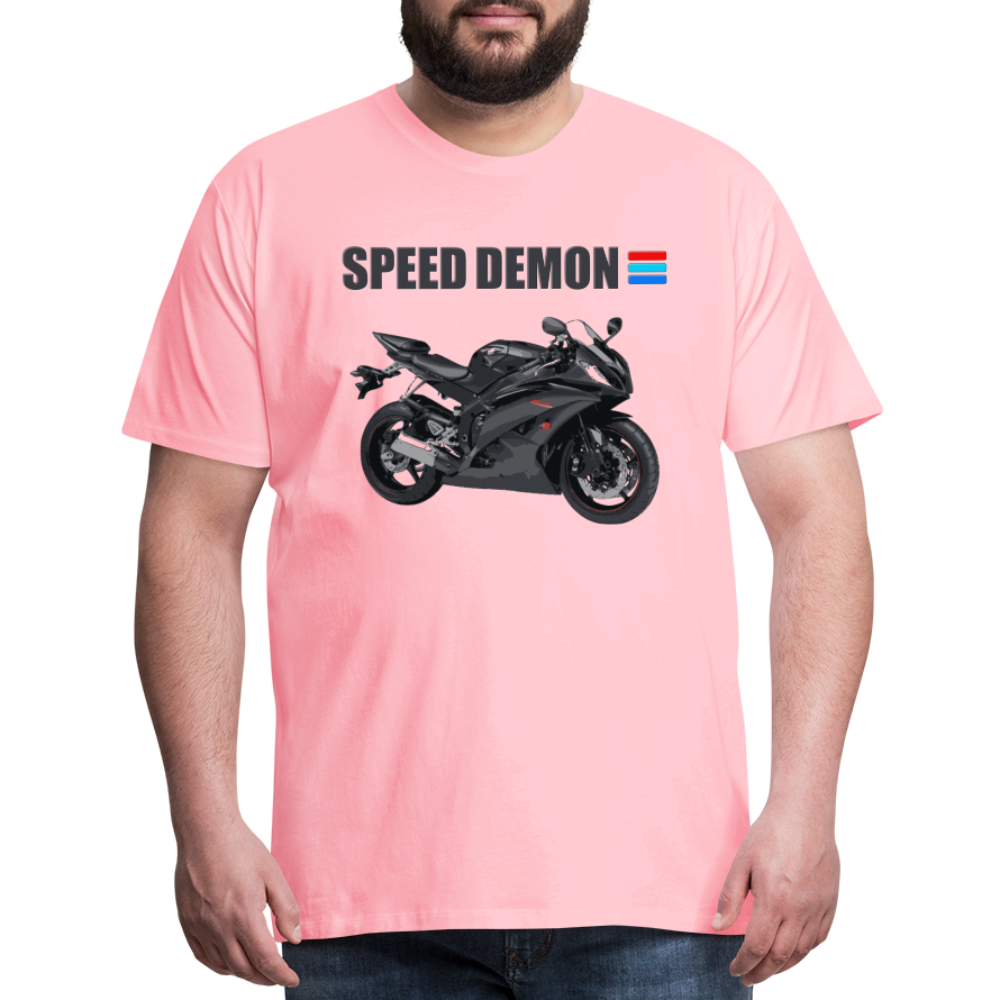 Motorcycle Shirt, Biker Shirt, Motorcycle Gift, Speed Demon Shirt, Motorcycle Tshirt, Motorcycle T Shirt, Racing Shirt, Sports Bike Shirt, - pink