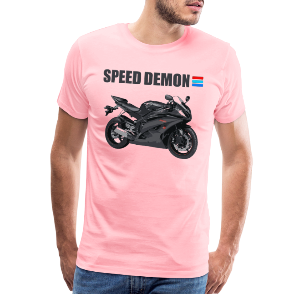 Motorcycle Shirt, Biker Shirt, Motorcycle Gift, Speed Demon Shirt, Motorcycle Tshirt, Motorcycle T Shirt, Racing Shirt, Sports Bike Shirt, - pink