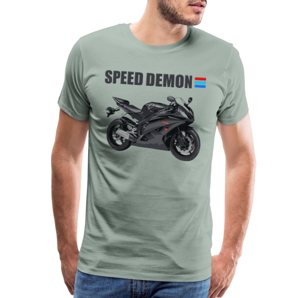Motorcycle Shirt, Biker Shirt, Motorcycle Gift, Speed Demon Shirt, Motorcycle Tshirt, Motorcycle T Shirt, Racing Shirt, Sports Bike Shirt, - steel green