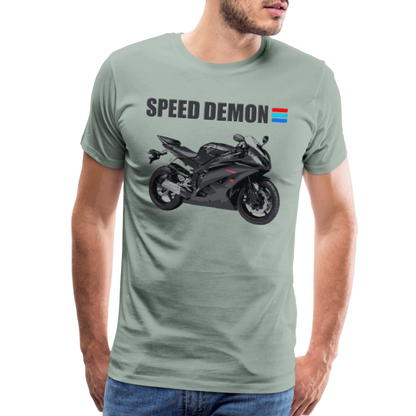 Motorcycle Shirt, Biker Shirt, Motorcycle Gift, Speed Demon Shirt, Motorcycle Tshirt, Motorcycle T Shirt, Racing Shirt, Sports Bike Shirt, - steel green