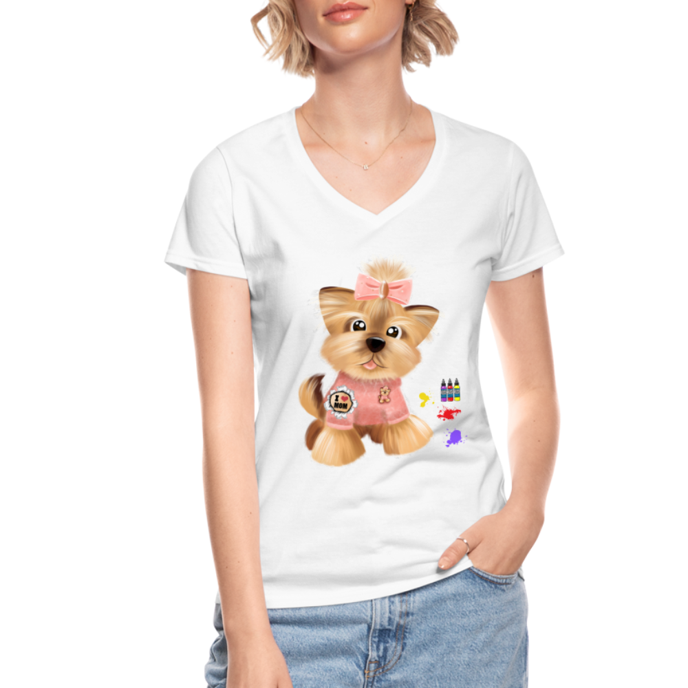 Dog Lover Shirt, Dog Mama Shirt, Cute Dog Shirt, Tattoo Dog Shirt, Funny Dog Shirt, Pet Lover Shirt, Dog Mom Shirt, Gift For Her - white