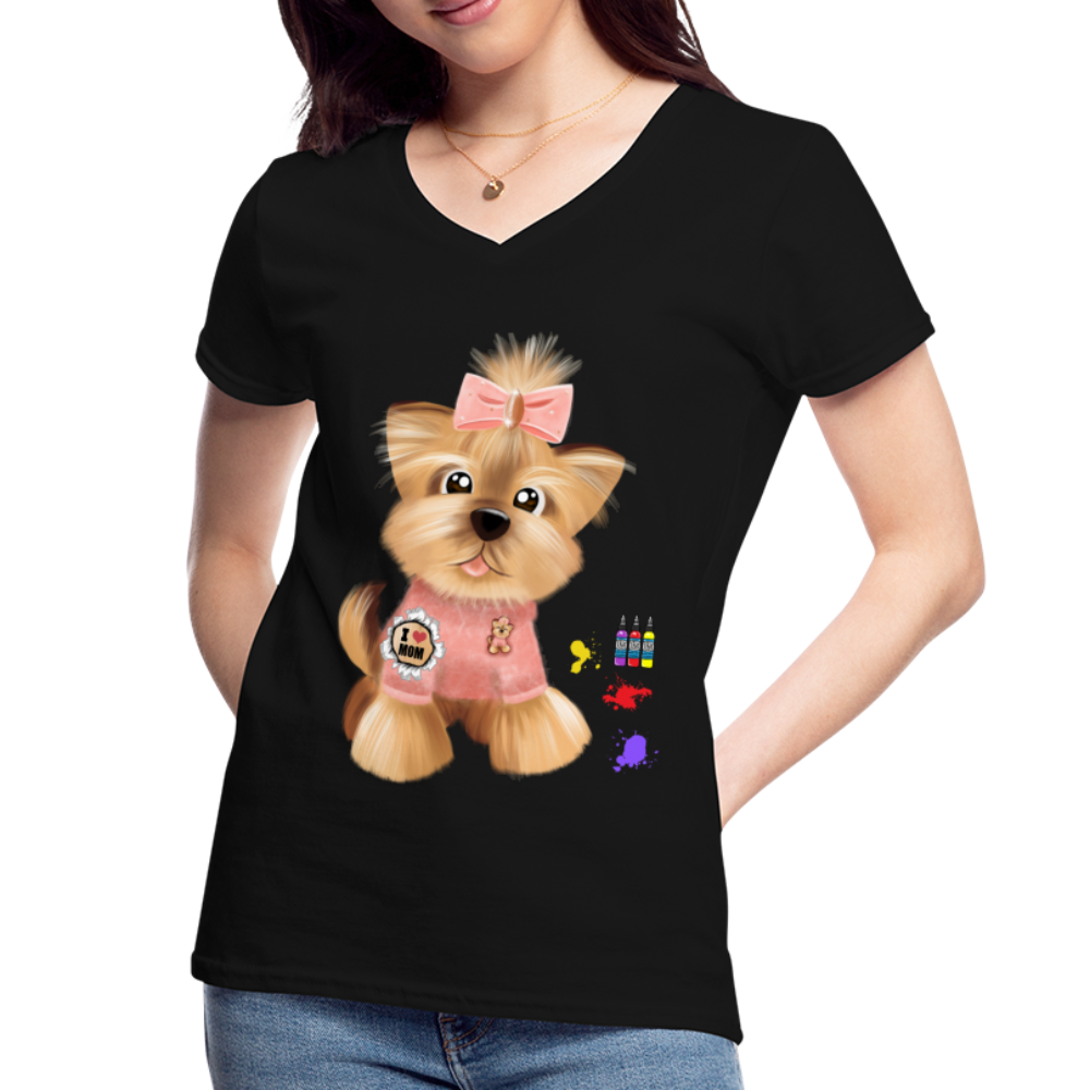 Dog Lover Shirt, Dog Mama Shirt, Cute Dog Shirt, Tattoo Dog Shirt, Funny Dog Shirt, Pet Lover Shirt, Dog Mom Shirt, Gift For Her - black