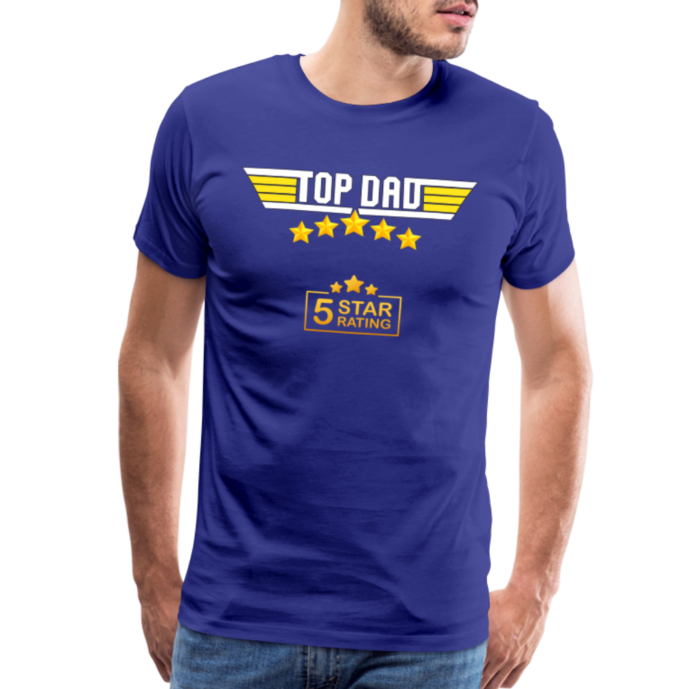 Gift For Dad, Fathers Day Gift, Top Dad Shirt, Top Dad T-Shirt, Funny Dad Shirt, Gift For Husband, Best Dad Shirt, Fathers Day Gift Idea - royal blue