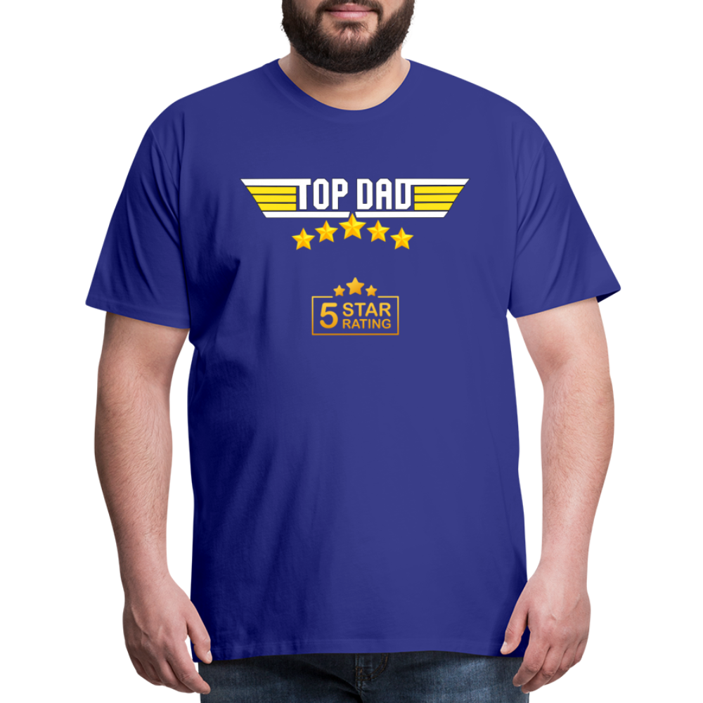 Gift For Dad, Fathers Day Gift, Top Dad Shirt, Top Dad T-Shirt, Funny Dad Shirt, Gift For Husband, Best Dad Shirt, Fathers Day Gift Idea - royal blue