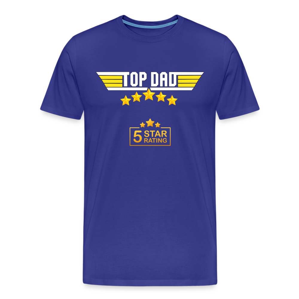 Gift For Dad, Fathers Day Gift, Top Dad Shirt, Top Dad T-Shirt, Funny Dad Shirt, Gift For Husband, Best Dad Shirt, Fathers Day Gift Idea - royal blue