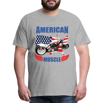American Muscle Shirt, Motorcycle Shirt, Biker Shirt, Motorcycle Gift, Motorcycle Tshirt, Motorcycle Shirts, Motorcycle T Shirt, Biker Shirts - heather gray