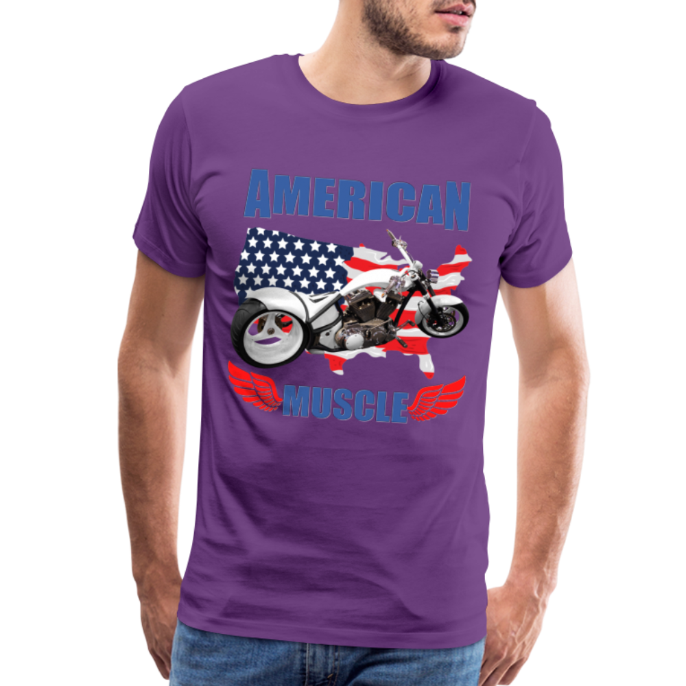 American Muscle Shirt, Motorcycle Shirt, Biker Shirt, Motorcycle Gift, Motorcycle Tshirt, Motorcycle Shirts, Motorcycle T Shirt, Biker Shirts - purple
